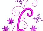 Lila swirl